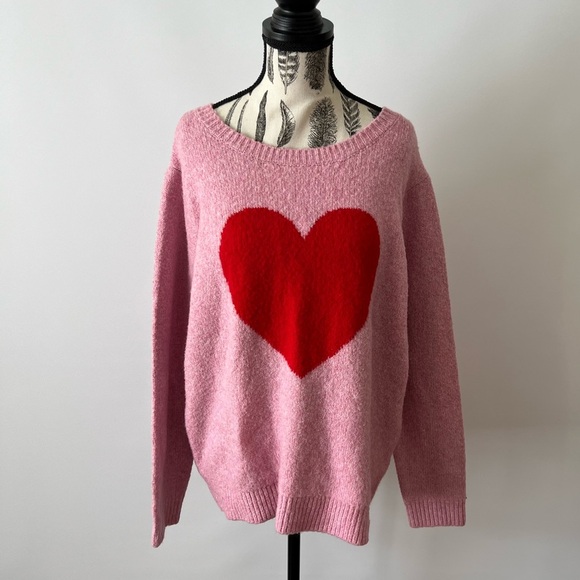 Cupcakes and Cashmere Heart Sweater - Picture 1 of 6